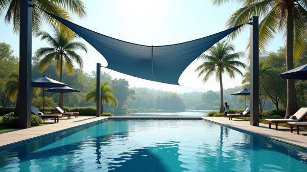 Why a triangular shade sail might be the best outdoor solution