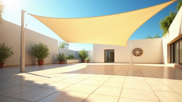 Why a triangular shade sail might be the best outdoor solution